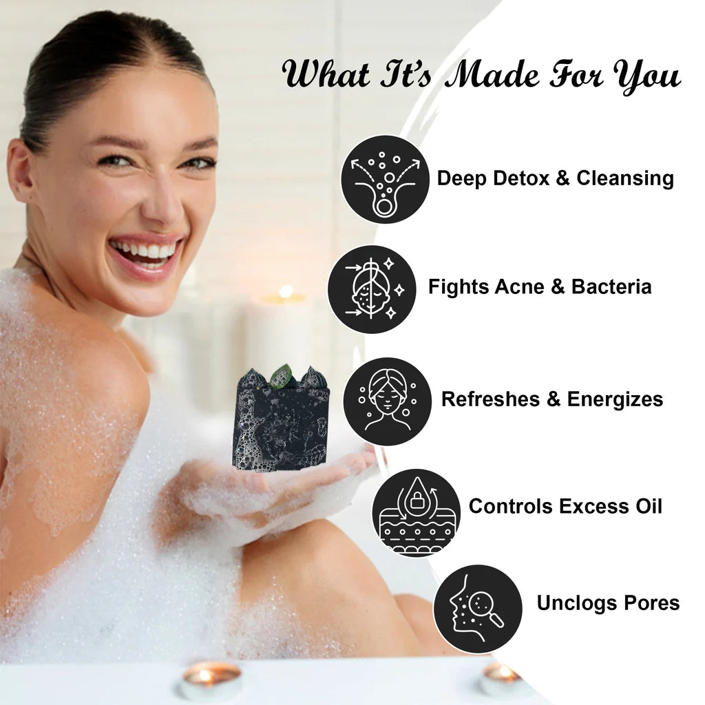 Charcoal Detox Bath Soap