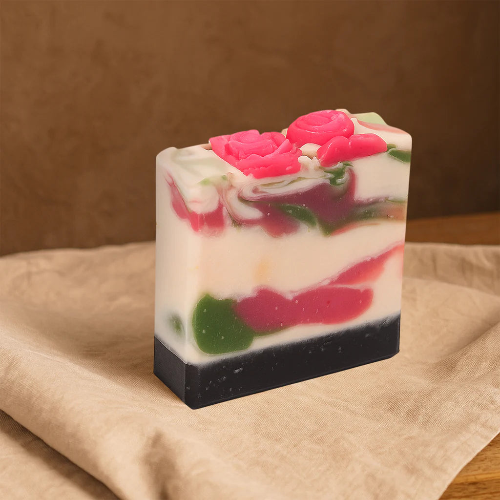 Soft & Silky Rose Soap – With Shea & Mango Butter | Handmade Soap by Soapywise