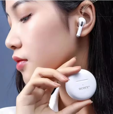 Sony Earphone TWS 9D HIFI Headset Bluetooth Music Earbuds For IPhone Xiaomi IOS Android Wireless Pods Headphones With Mic Cable