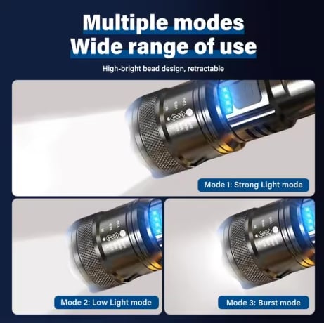 High Strong Power Led Flashlights 2000LM