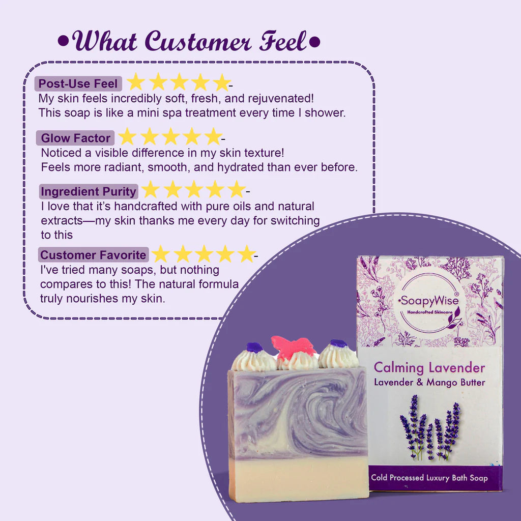 Calming Lavender Bath Soap