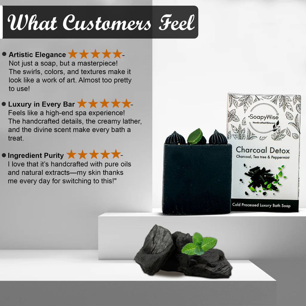 Charcoal Detox Bath Soap