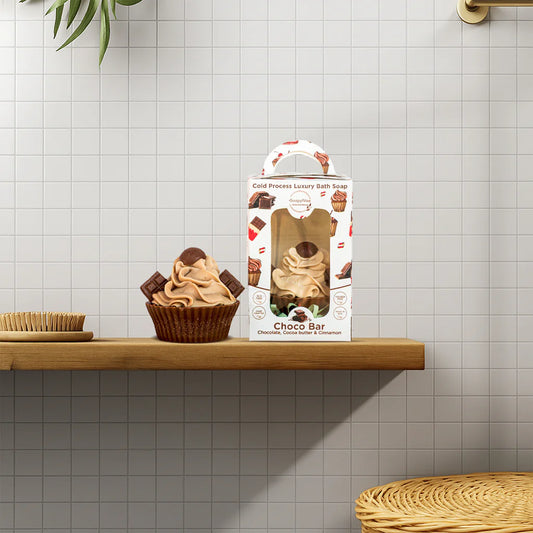 Chocolate & Cocoa Butter Cupcake Soap